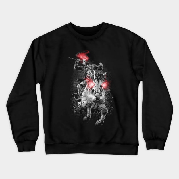 The Headless Horseman Crewneck Sweatshirt by Fuacka